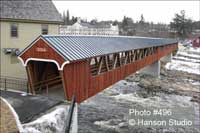 Littleton, NH - Pedestrian Bridge - Winter